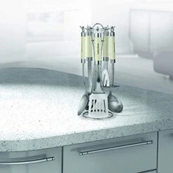 Morphy Richards Accents Tool Set, Stainless Steel, Ivory Cream, 5 Piece 11 Morphy Richards Accents Tool Set, Stainless Steel, Ivory Cream, 5 Piece -Peugeot Shop 51UiAlxCcJL