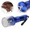 EBoTrade Electric Grinder Tabacco Spice Herb Grinder 2nd Generation Blue