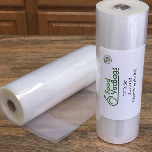 Two Gusseted Expandable 11" X 50' Vacuum Sealer Rolls, Heat Seal, Commercial Grade For Large Roasts, Casseroles, Game, Foodsaver Compatible 2 Two Gusseted Expandable 11" X 50' Vacuum Sealer Rolls, Heat Seal, Commercial Grade For Large Roasts, Casseroles, Game, Foodsaver Compatible - Image 2
