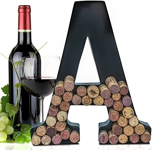 L Letter Wine Cork Keepsake Saver & Holder Monogram W/Free Wall Mount Kit A-Z (Letter M, Large) 14 L Letter Wine Cork Keepsake Saver & Holder Monogram W/Free Wall Mount Kit A-Z (Letter M, Large) - Image 14