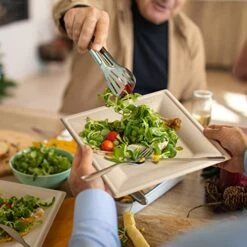 100 Pack Compostable Square Plates 6 Inch Disposable Paper Plates Sugarcane Cake Plates For Party Unbleached Eco-friendly Salad Plates Biodegradable -Peugeot Shop 51Ur8I7hFUL