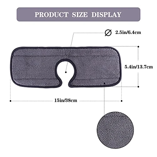 LAKETANEY Kitchen Faucet Absorbent Mat,Sink Splash Guard, Faucet Drip Catcher, For Counter Drying Pads Behind Fauce For Kitchen, Bathroom And RV (2PC White) 4 LAKETANEY Kitchen Faucet Absorbent Mat,Sink Splash Guard, Faucet Drip Catcher, For Counter Drying Pads Behind Fauce For Kitchen, Bathroom And RV (2PC White) - Image 4