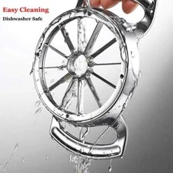 Pple Slicer And Corer, Heavy Duty Stainless Steel Ultra-Sharp Apple Divider Wedger, 12-Blade Corer For Up To 3.5 Inches Fruit Slice -Peugeot Shop 51VKiKtDu9L