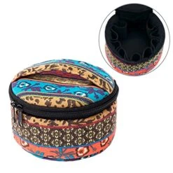 IYKA Essential Oil Storage Bag Travel Oil Case Carrying Oil Holder Roller Bottle Organizer Holds 5mL/10mL/15mL Bottles Carrying Tools