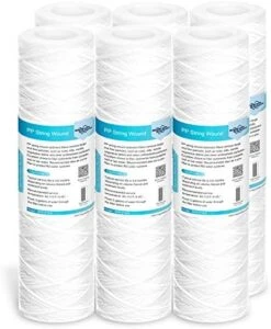 Membrane Solutions 5 Micron 10"x2.5" String Wound Whole House Water Filter Replacement Cartridge Universal Sediment Filters For Well Water - 6 Pack 15 Membrane Solutions 5 Micron 10"x2.5" String Wound Whole House Water Filter Replacement Cartridge Universal Sediment Filters For Well Water - 6 Pack -Peugeot Shop 51VSI8FfQVL. AC
