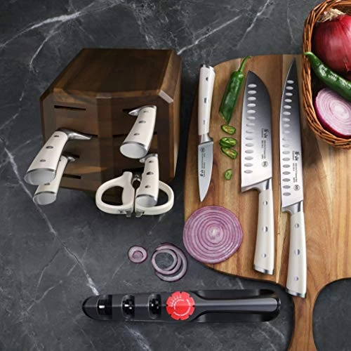 H1 Series 1026153 German Steel Forged 10-Piece Knife Block Set 4 H1 Series 1026153 German Steel Forged 10-Piece Knife Block Set - Image 4