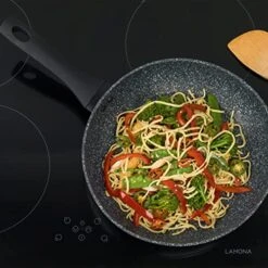 Salter BW05747S Megastone Collection Non-Stick Forged Aluminium Frying Pan, 28 Cm, Silver -Peugeot Shop 51WykjkYQSL