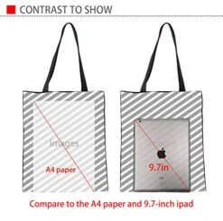 UNICEU Womens Printed Canvas Tote Shoulder Bag Fashion Shopping Casual Bag Foldaway Travel Bag 17 UNICEU Womens Printed Canvas Tote Shoulder Bag Fashion Shopping Casual Bag Foldaway Travel Bag -Peugeot Shop 51X0PaZ7zcL
