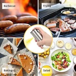 Oil Sprayer For Cooking, 100ml Oil Spray Bottle Versatile Glass For Cooking, Baking, Roasting, Grilling -Peugeot Shop 51XqebRKaPL