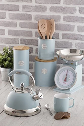 Typhoon Yphoon Living Kitchen Weighing Scales With Stainless Steel Bowl, 15 X 26 X 22 Cm, Blue 4 Typhoon Yphoon Living Kitchen Weighing Scales With Stainless Steel Bowl, 15 X 26 X 22 Cm, Blue - Image 4