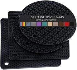 Silicone Microwave Mats, 12 Inch Multi-Use Microwave Mat Heat Resistant Pot Holders Hot Pads For Kitchen, Silicone Cover Pad For Microwave Oven Hot Pot Pans, Silicone Cover Pad, Light Gray 2 Pack 22 Silicone Microwave Mats, 12 Inch Multi-Use Microwave Mat Heat Resistant Pot Holders Hot Pads For Kitchen, Silicone Cover Pad For Microwave Oven Hot Pot Pans, Silicone Cover Pad, Light Gray 2 Pack -Peugeot Shop 51YffGlwwL. AC