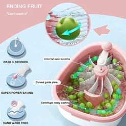 FEMUN Salad Spinner，Vegetable Washer，Fruit Washer，Salad Spinners Best Rated，Salad Spinner Large，Lettuce Spinner，Manual Joystick Rotation, Suitable For Vegetables, Fruits, Kitchen，Household. -Peugeot Shop 51YkSkQbILL