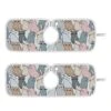 Kcldeci 2 Pack Faucet Mat Splash Guard For Kitchen Sink,Cute Kitty Kitten Cat 14x5 Inch Faucet Handle Drip Catcher Tray Absorbent Mat Fast Dry Mat For Kitchen, Bathroom