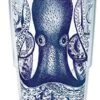 Tervis Plastic Octopus Tumbler With Wrap And Navy Lid 24oz, Clear