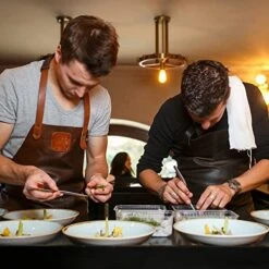 Professional Chef Plating Kit, 7 Piece Culinary Plating Set, Black, Stainless Steel (7 Piece, Black) -Peugeot Shop 51ZKL5Hs9XL