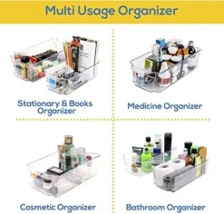 Large Pantry Organizer - Set Of 8 Refrigerator Organizer Bins - Fridge Organizer For Freezers, Kitchen Countertops And Cabinets - BPA Free (Clear) 20 Large Pantry Organizer - Set Of 8 Refrigerator Organizer Bins - Fridge Organizer For Freezers, Kitchen Countertops And Cabinets - BPA Free (Clear) -Peugeot Shop 51ZMfnfMfTL