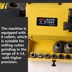 End Mill Sharpeners Grinding Machine 4-14mm CNC Router Bit Sharpener For 2 3 4 Flute(MR-X1) 7 End Mill Sharpeners Grinding Machine 4-14mm CNC Router Bit Sharpener For 2 3 4 Flute(MR-X1) -Peugeot Shop 51ZNTtgmFWL