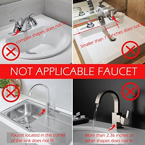 LYOWL Silicone Sink Faucet Mat, Sink Splash Guard Drip Catcher For Sink Faucet, Water Draining Pads Behind Faucet For Kitchen, Bathroom And RV, (Black)… 4 LYOWL Silicone Sink Faucet Mat, Sink Splash Guard Drip Catcher For Sink Faucet, Water Draining Pads Behind Faucet For Kitchen, Bathroom And RV, (Black)… - Image 4