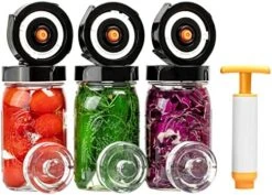 Illmo Fermenting Lids Kit, Easy Fermentation Kit For Wide Mouth Mason Jars (JARS NOT INCLUDE) 12 Illmo Fermenting Lids Kit, Easy Fermentation Kit For Wide Mouth Mason Jars (JARS NOT INCLUDE) -Peugeot Shop 51ZRYORoF6L. AC