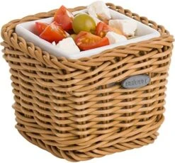 Westmark Saleen Rectangular Wicker Basket With Porcelain Insert, 9,5 X 9,5 X 7,5 Cm, Beige 13 Westmark Saleen Rectangular Wicker Basket With Porcelain Insert, 9,5 X 9,5 X 7,5 Cm, Beige -Peugeot Shop 51ZUrjCu3uL. AC