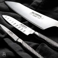 Global G-4, Classic 7 Inch Knife, Stainless Steel Oriental Chef's, 7", Stainles Steel 8 Global G-4, Classic 7 Inch Knife, Stainless Steel Oriental Chef's, 7", Stainles Steel -Peugeot Shop 51ZhzY5GC1L