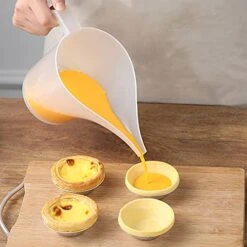 12 Pack Measuring Funnel Pitcher, 33OZ Easy Pour Measuring Cup With Long Spout For Soap Cakes Making, Filling Muffin Pans, Bakeware Molds, Oils, Fluids (1000ml) 8 12 Pack Measuring Funnel Pitcher, 33OZ Easy Pour Measuring Cup With Long Spout For Soap Cakes Making, Filling Muffin Pans, Bakeware Molds, Oils, Fluids (1000ml) -Peugeot Shop 51ZsJkai46L