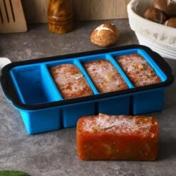 1-Cup Extra Large Freezing Tray For Soup,broth,sauce Or Butter,2 Pack Ice Cube Trays With Lid, Silicone Freezer Container Molds Soup Trays -makes Four Great Portions 1cup Cube(2 PACK, Blue) 11 1-Cup Extra Large Freezing Tray For Soup,broth,sauce Or Butter,2 Pack Ice Cube Trays With Lid, Silicone Freezer Container Molds Soup Trays -makes Four Great Portions 1cup Cube(2 PACK, Blue) -Peugeot Shop 51ZsbjTMVJL