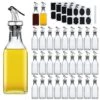 Oil Dispenser,6oz Leakproof Olive Oil Dispenser,Set With Sticker And Pen,Suitable For Storing Olive Oil, Vinegar And Other Liquids (30 PCS)