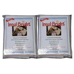 Insul-Bright Insulated Lining 36 X 45 Inches - 2 Packs