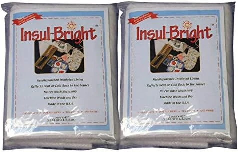 Insul-Bright Insulated Lining 36 X 45 Inches - 2 Packs 2 Insul-Bright Insulated Lining 36 X 45 Inches - 2 Packs - Image 2