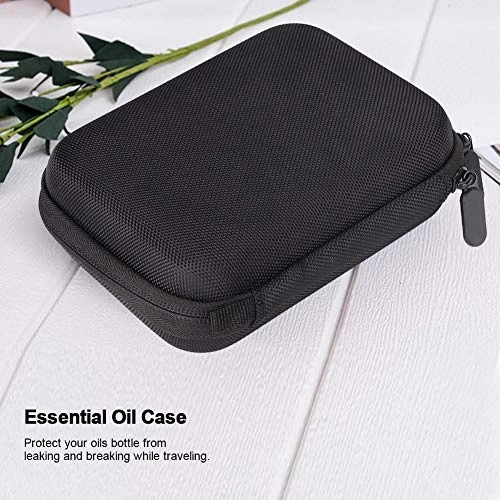 Acouto Essential Oil Holder, 30 Bottles 1-3Ml Essential Oil Holder Traveling Carrying Case Storage Box (Black)(Black) 5 Acouto Essential Oil Holder, 30 Bottles 1-3Ml Essential Oil Holder Traveling Carrying Case Storage Box (Black)(Black) - Image 5