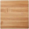 Lock B12S Maple Wood Edge Grain Cutting Board With Feet, 12 Inches Square, 1.5 Inches Thick