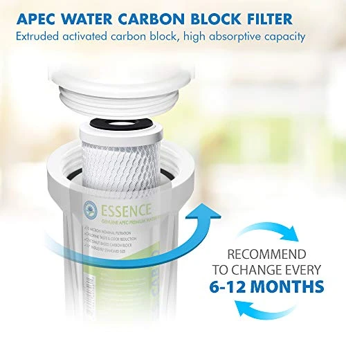 APEC Water Systems FILTER-SET-ES High Capacity Replacement Pre-Filter Set For Essence Series Reverse Osmosis Water Filter System Stage 1-3 6 APEC Water Systems FILTER-SET-ES High Capacity Replacement Pre-Filter Set For Essence Series Reverse Osmosis Water Filter System Stage 1-3 - Image 6
