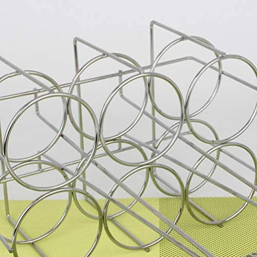 Wine Rack Wine Rack Wine Beer Water Bottle Carrier: Drink Holder 6 Slots Iron Wire Wine Bottles Carrier Storage Organizer For Beer Soda Bar Pub Restaurant Wine Rack Desktop Stand Black Shelf 2 Wine Rack Wine Rack Wine Beer Water Bottle Carrier: Drink Holder 6 Slots Iron Wire Wine Bottles Carrier Storage Organizer For Beer Soda Bar Pub Restaurant Wine Rack Desktop Stand Black Shelf - Image 2