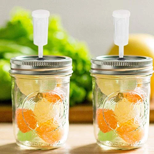 GLIDESTORE 3-Piece Airlock For Fermentation With Silicone Grommets, Airlocks Kit For Preserving, Brewing, Making Wine, Fermenting Sauerkraut, Kimchi (4pcs Airlock And 8 Grommets) 5 GLIDESTORE 3-Piece Airlock For Fermentation With Silicone Grommets, Airlocks Kit For Preserving, Brewing, Making Wine, Fermenting Sauerkraut, Kimchi (4pcs Airlock And 8 Grommets) - Image 5