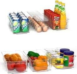 Set Of 6 Fridge Organizer - Includes 6 Refrigerator Organizer Bins (5 Drawers & 1 Egg Holder) - Pantry Organization And Storage Bins For Freezers, Countertops And Cabinets 15 Set Of 6 Fridge Organizer - Includes 6 Refrigerator Organizer Bins (5 Drawers & 1 Egg Holder) - Pantry Organization And Storage Bins For Freezers, Countertops And Cabinets -Peugeot Shop 51ascXYpJfL. AC