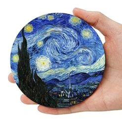 Coasters For Drinks Ceramic Van Gogh Art Coasters Set - Use 6 Famous Van Gogh Paintings, Unique Housewarming Gifts For New Home Decorative By WOWDING 12 Coasters For Drinks Ceramic Van Gogh Art Coasters Set - Use 6 Famous Van Gogh Paintings, Unique Housewarming Gifts For New Home Decorative By WOWDING -Peugeot Shop 51bN0Iep6CL