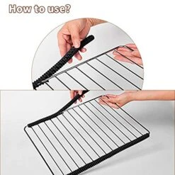 3 Pack BESEGO Oven Rack Shields, Heat Resistant Silicone Oven Rack Cover Prevent Hand & Arm Against Burns, Scars & Injuries - 14 Inches Long -Peugeot Shop 51bXqRjz9EL