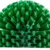 PARTA 45005EC09 Plastic Multi-Purpose Valve Brush, Pipe Brush, Round Brush With Polyester Bristles, Color Coded For Commercial Cleaning, Kitchen, Restaurant, Bathroom, 3.9 X 5 X 3.9 Inches, Green