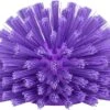 PARTA 45006EC68 Plastic Multi-Purpose Valve Brush, Pipe Brush, Round Brush With Polyester Bristles, Color Coded For Commercial Cleaning, Kitchen, Restaurant, Bathroom, 4.3 X 6 X 4.3 Inches, Purple