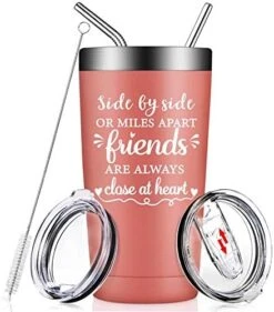Best Friend Gift For Women - Friendship Gifts - Funny Birthday For Friends, Bff, Friend Female, Teen Girls - 20oz Vacuum Insulated Tumbler -Peugeot Shop 51btNNFMCL. AC