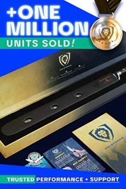 Slicing & Carving Knife - 12 Inch - Gladiator Series Elite - Granton Edge - Forged High-Carbon German Steel Kitchen Knife - G10 Handle - Razor Sharp - W/Sheath - NSF Certified -Peugeot Shop 51btbLtMreL