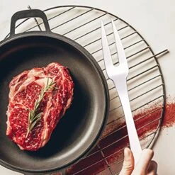 1 Piece Meat Fork, Stainless Steel Two Prong Fork -Peugeot Shop 51cCIbS5eRL