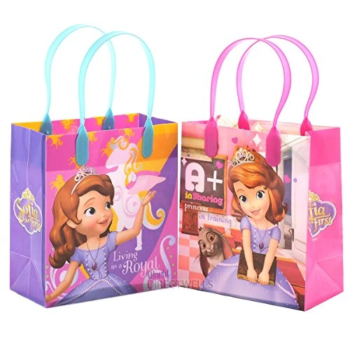 Disney Princess Sofia Party Favor Goody Small Gift Bag (12 Bags) 1 Disney Princess Sofia Party Favor Goody Small Gift Bag (12 Bags)