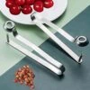 2PCS Cherry Pitter Tools, Cherry Seed Core Remover Olives Pitter Tool, Stainless Steel Cherries Corer, Great For Cherry, Jujube, Red Date, Hawthorn Or More
