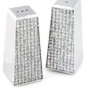 Glitter Galore Salt And Pepper Shaker Set, Silver