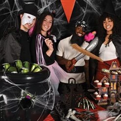 Beistle 18" X 22" Inflatable Cauldron Drink Cooler Happy Halloween Party Beverage Holder, Holds Approx. 48 12-Ounce Cans, Black 10 Beistle 18" X 22" Inflatable Cauldron Drink Cooler Happy Halloween Party Beverage Holder, Holds Approx. 48 12-Ounce Cans, Black -Peugeot Shop 51dEEkl9GwL