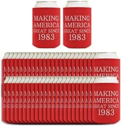 40th Birthday Making America Great Since 1983 40th Birthday Gag Gifts For Birthday Party 2 Pack Can Coolie Drink Coolers Coolies USA Flag 24 40th Birthday Making America Great Since 1983 40th Birthday Gag Gifts For Birthday Party 2 Pack Can Coolie Drink Coolers Coolies USA Flag -Peugeot Shop 51dF3RzQElL. AC