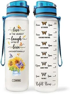 32oz 1Liter Motivational Water Bottle With Time Marker & Removable Strainer, Fast Flow, Flip Top Leakproof Durable BPA Free Non-Toxic For Home, Work, Fitness, Gym And Outdoor Sports 21 32oz 1Liter Motivational Water Bottle With Time Marker & Removable Strainer, Fast Flow, Flip Top Leakproof Durable BPA Free Non-Toxic For Home, Work, Fitness, Gym And Outdoor Sports -Peugeot Shop 51dUK5itIIS. AC