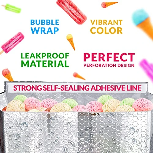 Foil Insulated Box Liners 12" X 12" X 5.5", Pack Of 25 Silver Insulated Shipping Boxes For Frozen Food, Odorless Insulated Shipping Containers, Leakproof Cold Shipping Boxes For Frozen Fish, Meat 4 Foil Insulated Box Liners 12" X 12" X 5.5", Pack Of 25 Silver Insulated Shipping Boxes For Frozen Food, Odorless Insulated Shipping Containers, Leakproof Cold Shipping Boxes For Frozen Fish, Meat - Image 4